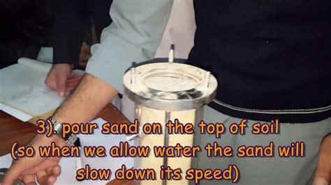 standard test method for permeability of granular soils falling head|continuous head soil test.